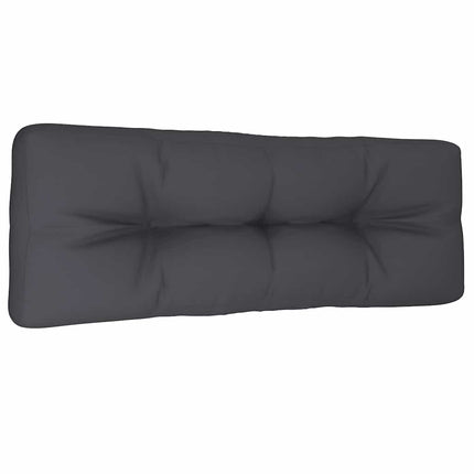 Pallet Cushion Anthracite 47.2"x15.7"x4.7" Fabric