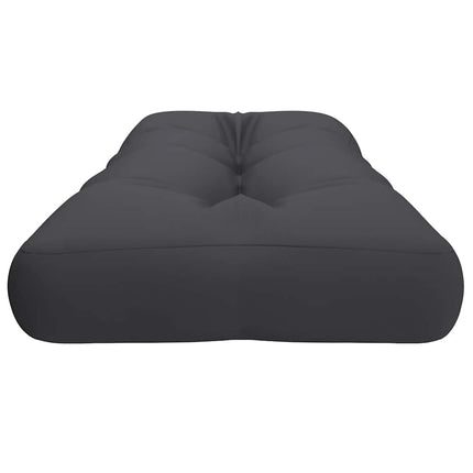 Pallet Cushion Anthracite 47.2"x15.7"x4.7" Fabric