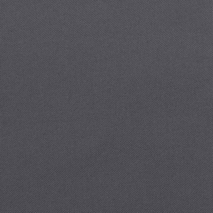 Pallet Cushion Anthracite 47.2"x15.7"x4.7" Fabric