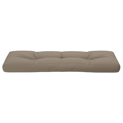 Pallet Cushion Taupe 47.2"x15.7"x4.7" Fabric