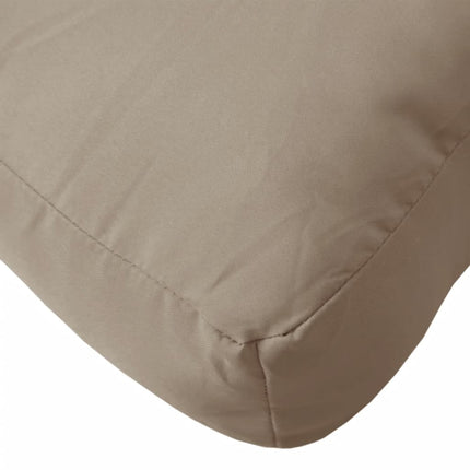 Pallet Cushion Taupe 47.2"x15.7"x4.7" Fabric