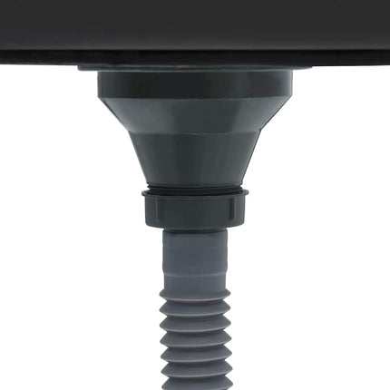 Handmade Kitchen Sink Black Stainless Steel