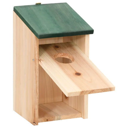 Bird Houses 10 pcs Solid Firwood 4.7"x4.7"x8.7