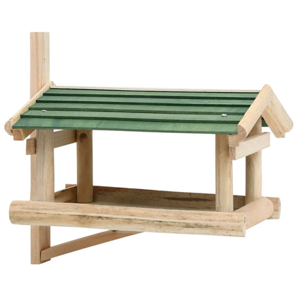 Bird Feeder Solid Wood 13.8"x11.6"x8.3