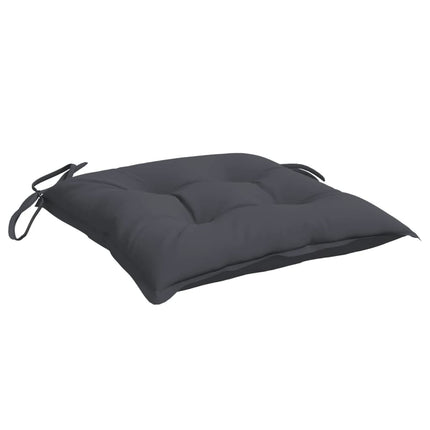 Chair Cushions 2 pcs Anthracite 19.7"x19.7"x2.8" Oxford Fabric