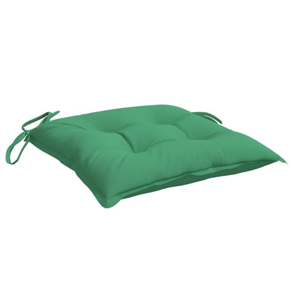 Chair Cushions 6 pcs Green 19.7"x19.7"x2.8" Oxford Fabric
