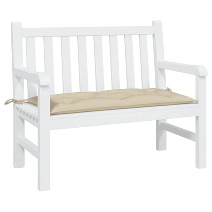 Garden Bench Cushion Beige 39.4"x19.7"x2.8" Oxford Fabric