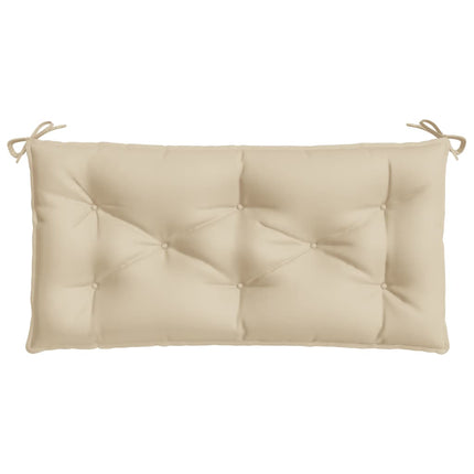 Garden Bench Cushion Beige 39.4"x19.7"x2.8" Oxford Fabric