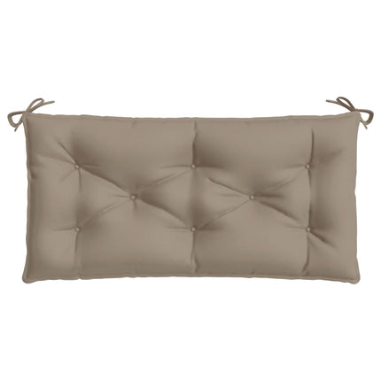 Garden Bench Cushion Taupe 39.4"x19.7"x2.8" Oxford Fabric