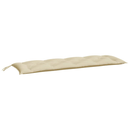 Garden Bench Cushion Beige 59.1"x19.7"x2.8" Oxford Fabric