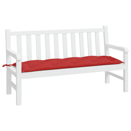 Garden Bench Cushion Red 59.1"x19.7"x2.8" Oxford Fabric