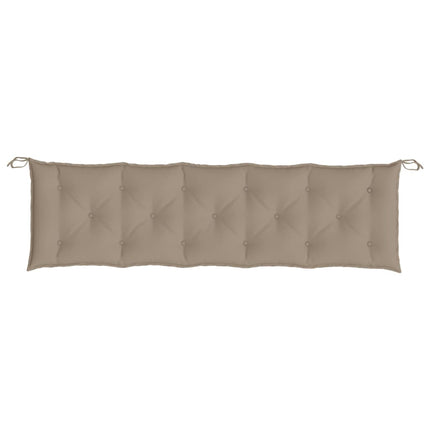 Garden Bench Cushion Taupe 70.9"x19.7"x2.8" Oxford Fabric