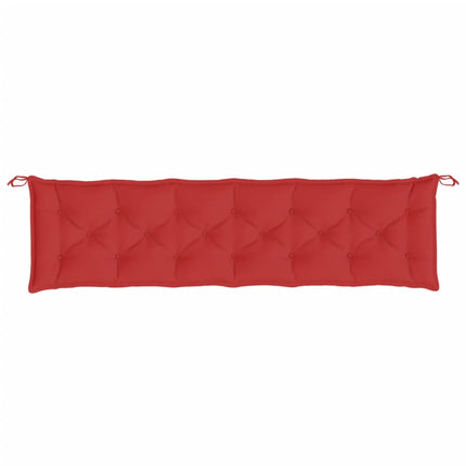 Garden Bench Cushion Red 78.7"x19.7"x2.8" Oxford Fabric