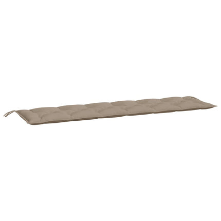 Garden Bench Cushion Taupe 78.7"x19.7"x2.8" Oxford Fabric