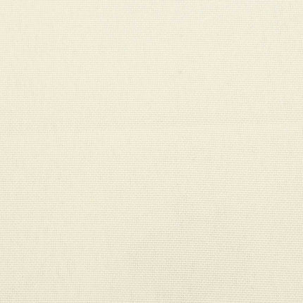 Garden Bench Cushion Cream White 47.2"x(19.7"+19.7")x2.8" Oxford Fabric