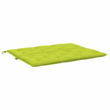 Garden Bench Cushion Bright Green 47.2"x(19.7"+19.7")x2.8" Oxford Fabric