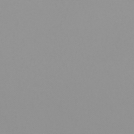 Garden Bench Cushion Gray 59.1"x(19.7"+19.7")x2.8" Oxford Fabric