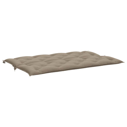 Garden Bench Cushion Taupe 59.1"x(19.7"+19.7")x2.8" Oxford Fabric
