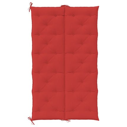 Garden Bench Cushion Red 70.9"x(19.7"+19.7")x2.8" Oxford Fabric