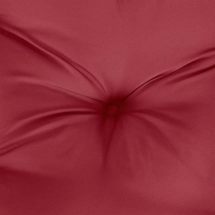 Garden Bench Cushion Wine Red 70.9"x(19.7"+19.7")x2.8" Oxford Fabric