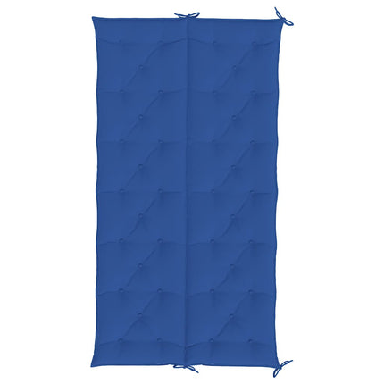 Garden Bench Cushion Blue 78.7"x(19.7"+19.7")x2.8" Oxford Fabric