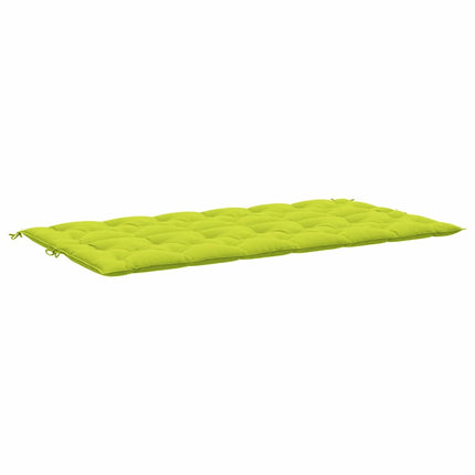 Garden Bench Cushion Bright Green 78.7"x(19.7"+19.7")x2.8" Oxford Fabric