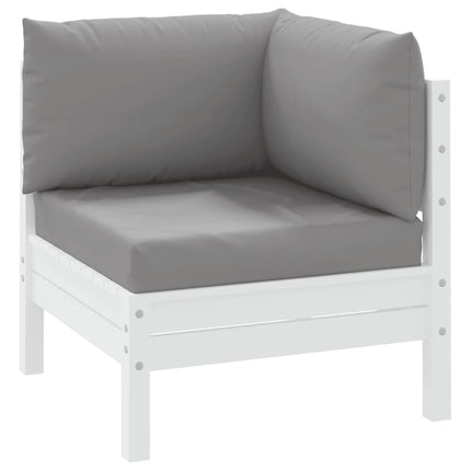 Pallet Cushions 3 pcs Gray Oxford Fabric