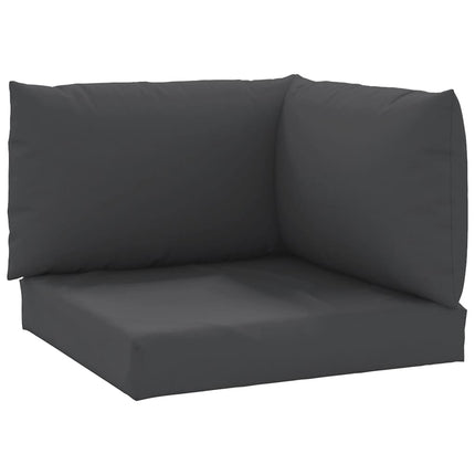 Pallet Cushions 3 pcs Black Oxford Fabric
