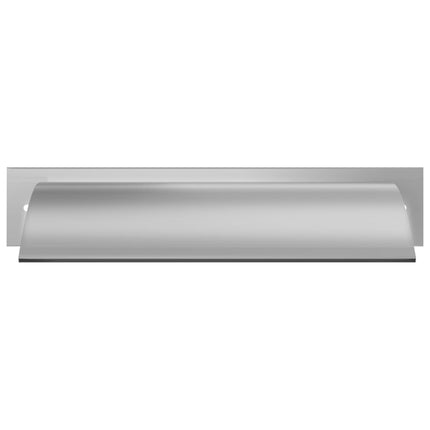 Pool Fountain Silver 17.7"x10.2"x5.1" Stainless Steel