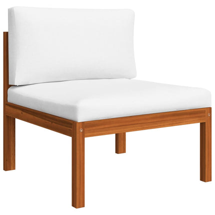 3 Piece Garden Lounge Set with Cushions Wood Acacia&Rope