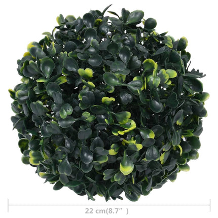 Artificial Boxwood Balls 2 pcs 8.7