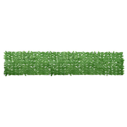 Balcony Screen with Green Leaves 157.5"x29.5