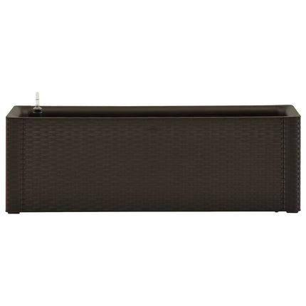 Garden Raised Bed with Self Watering System Mocha 39.4"x16.9"x13