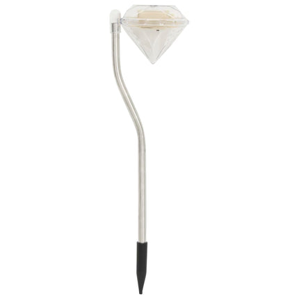 Solar LED Garden Lights 6 pcs 3.5"x3.1"x11.6