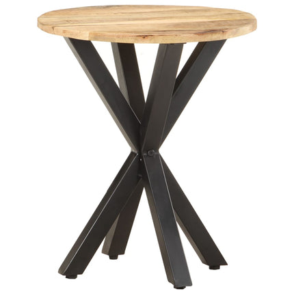 Side Table 18.9"x18.9"x22" Solid Mango Wood