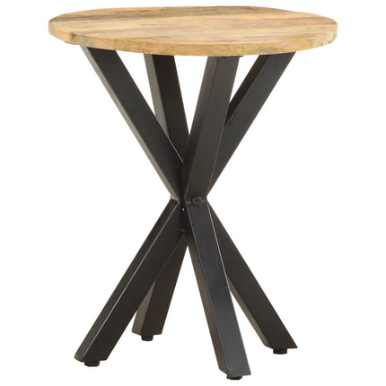 Side Table 18.9"x18.9"x22" Solid Mango Wood