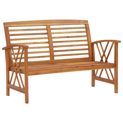 3 Piece Patio Lounge Set Solid Acacia Wood
