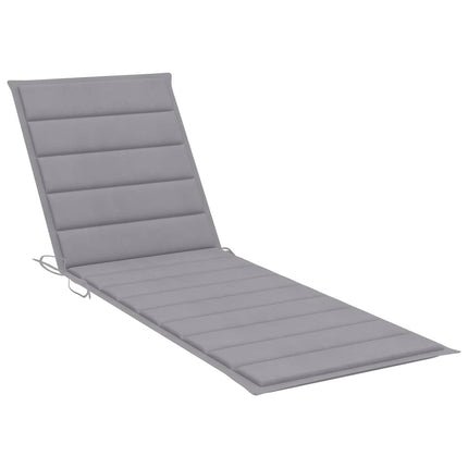 2-Person Patio Sun Lounger with Cushions Solid Acacia Wood