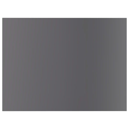 Bookshelf Boards 4 pcs High Gloss Gray 15.7"x11.8"x0.6" Engineered Wood