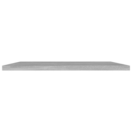 Bookshelf Boards 8 pcs Concrete Gray 15.7"x15.7"x0.6" Engineered Wood