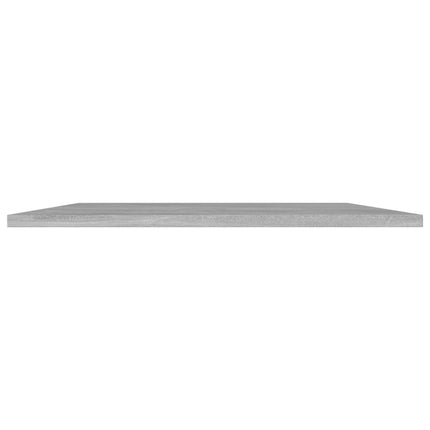Bookshelf Boards 8 pcs Concrete Gray 23.6"x19.7"x0.6" Engineered Wood