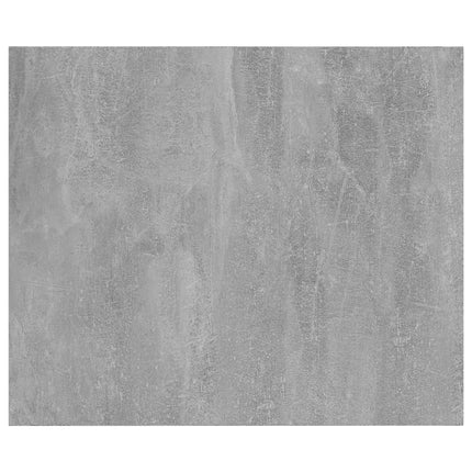 Bookshelf Boards 8 pcs Concrete Gray 23.6"x19.7"x0.6" Engineered Wood