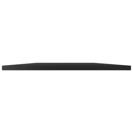 Bookshelf Boards 8 pcs High Gloss Black 23.6"x19.7"x0.6" Engineered Wood