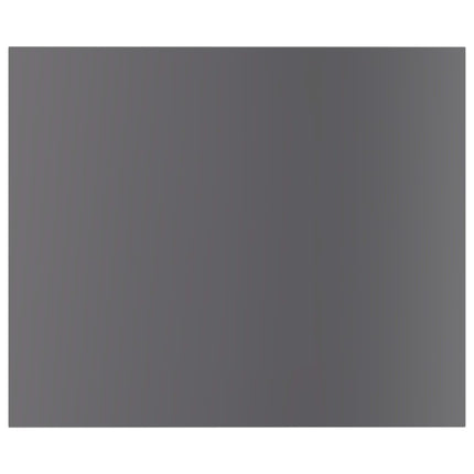 Bookshelf Boards 8 pcs High Gloss Gray 23.6"x19.7"x0.6" Engineered Wood