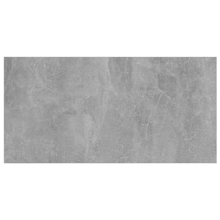 Bookshelf Boards 8 pcs Concrete Gray 31.5"x11.8"x0.6" Engineered Wood