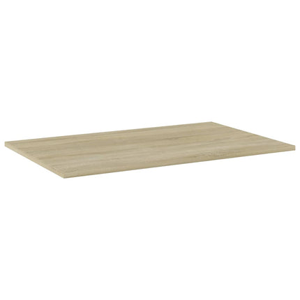 Bookshelf Boards 4 pcs Sonoma Oak 31.5"x19.7"x0.6" Engineered Wood