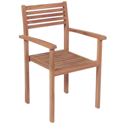 Patio Chairs 2 pcs with Green Cushions Solid Teak Wood