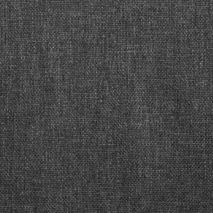Dining Chairs 4 pcs Dark Gray Fabric