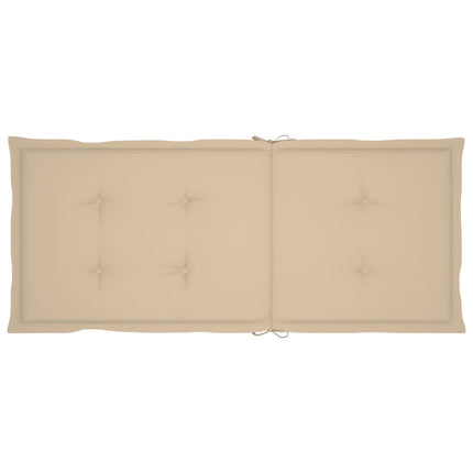 Patio Reclining Chairs 4 pcs with Cushions Solid Acacia Wood