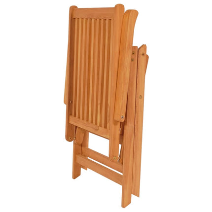 Patio Chairs 4 pcs with Anthracite Cushions Solid Teak Wood